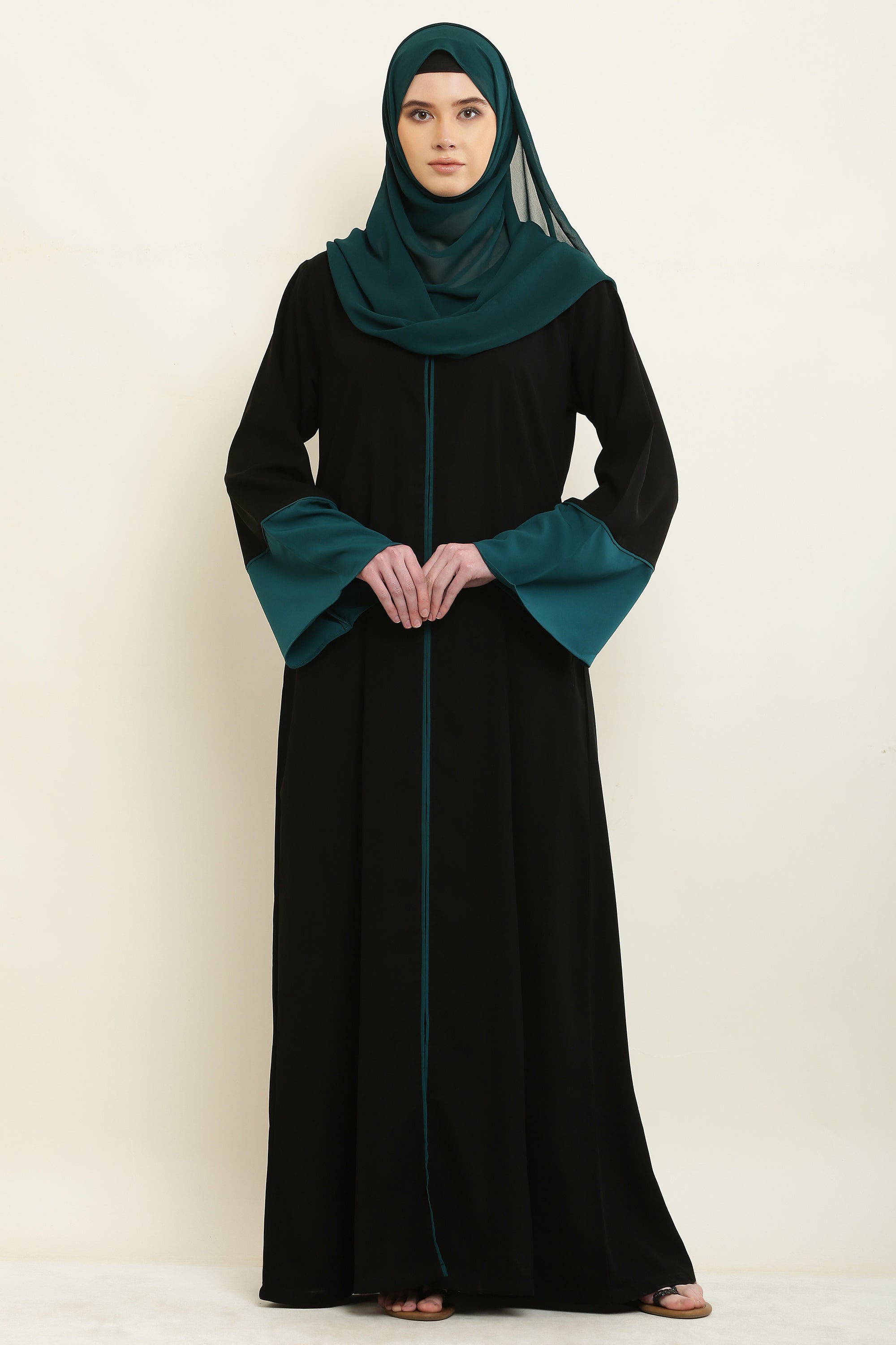 Front Open Abaya